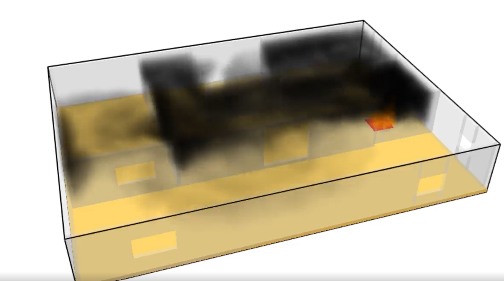 Fire/smoke simulation